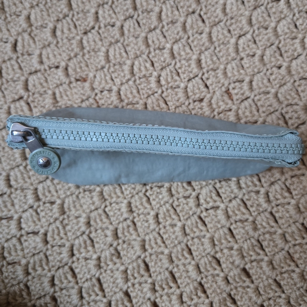 Kipling Light Blue Multi Compartment Zip Pouch - image 5